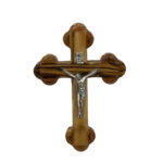Crucifijo de madera de olivo de Jerusalén de Belén